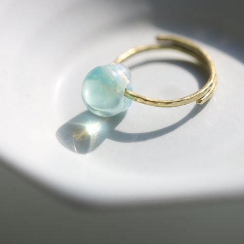 Aqua（Ring）波動玉®【現品一点物】