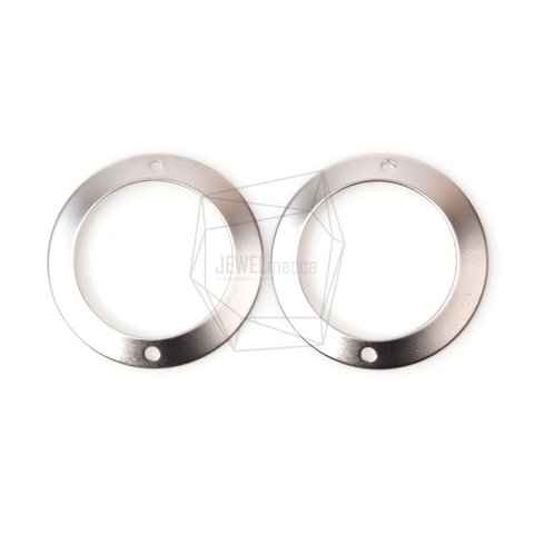 PDT-1228-MR【2個入り】ラウンドサークルリングペンダント,Round Circle Ring Pendant