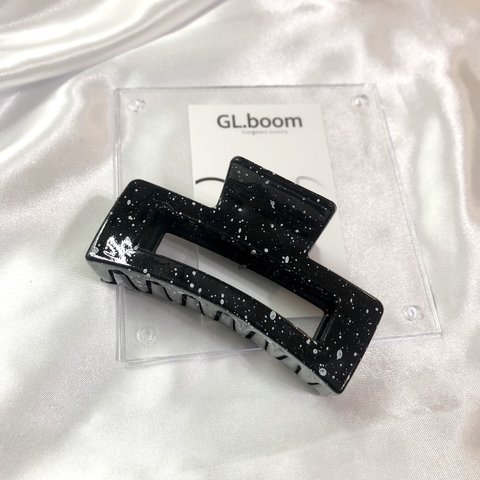 GL【450】hair clip / black (L)