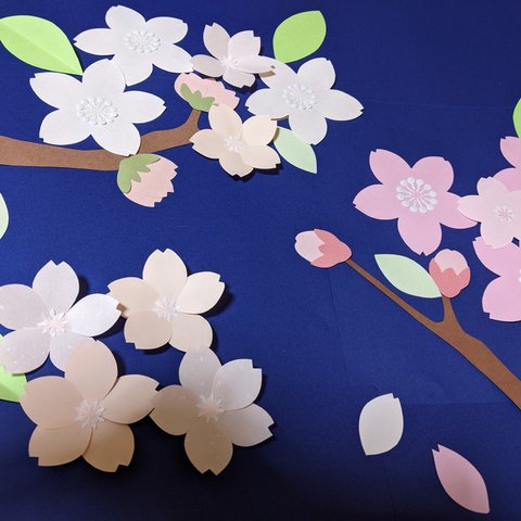 壁面飾り　春　　桜　さくら　3月4月
