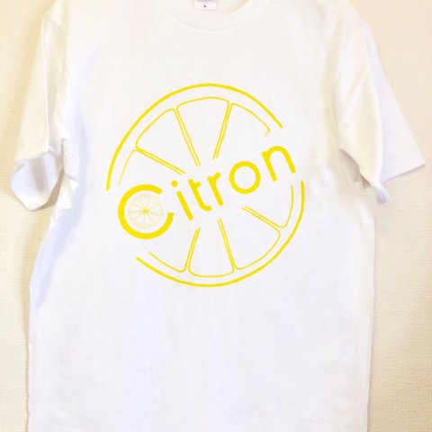 CITRON レモンTシャツ 白 値下げ