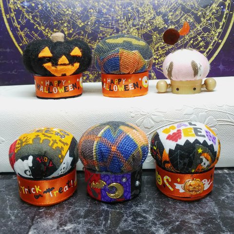 🎃ハロウィンカボチャ🎃ピンクッション ハロウィンsale