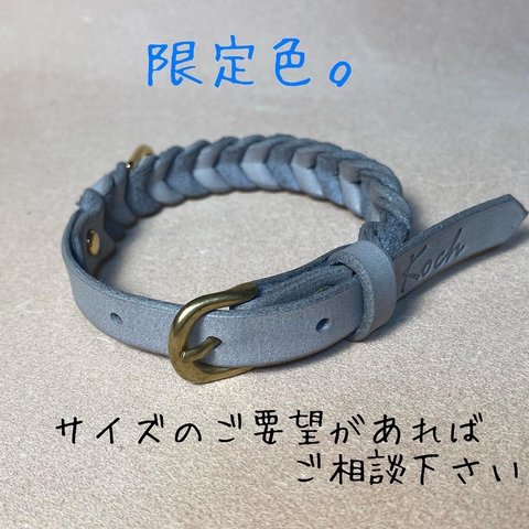 Koch/Twist Collar   限定色  犬猫用首輪　オーダーメイド