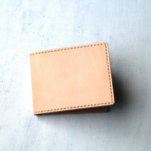 【受注生産品】二つ折り財布 ～栃木サドルレザー～