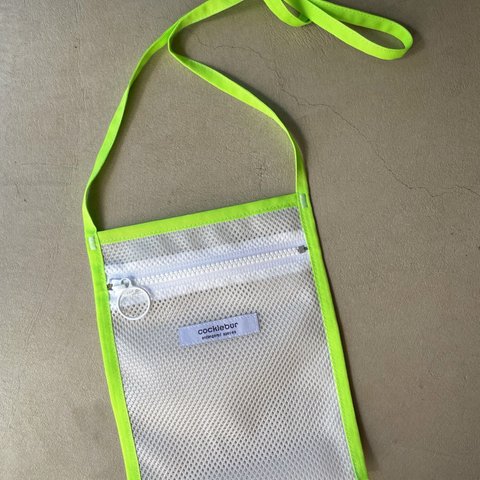 bag-A/W  《【lime】》夏にピッタリ　メッシュのサコッシュ  "新色"