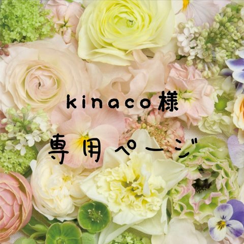 ＊kinaco様専用ページ＊