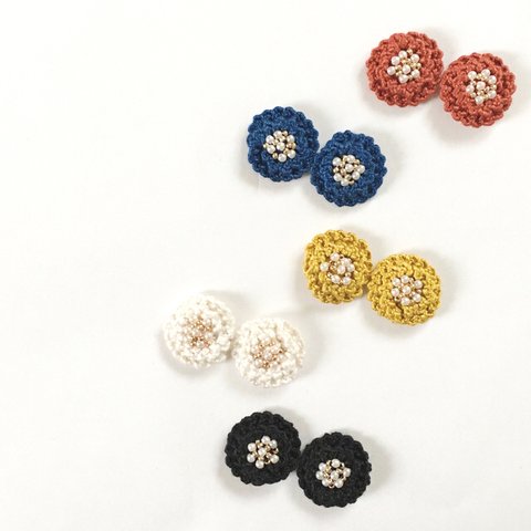 【20%off】noble flowerピアス/イヤリング