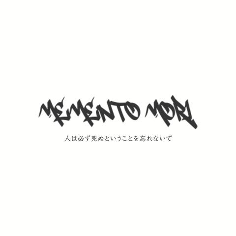 Memento Mori【A-31】｜10日間持続 新感覚タトゥーシール 防水 ワンポイント