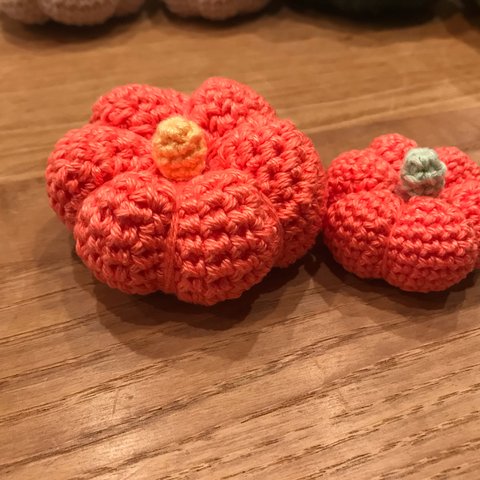 編みぐるみ（かぼちゃ）
