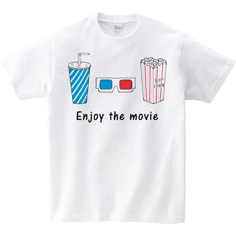 [キッズTシャツ] enjoy the movie