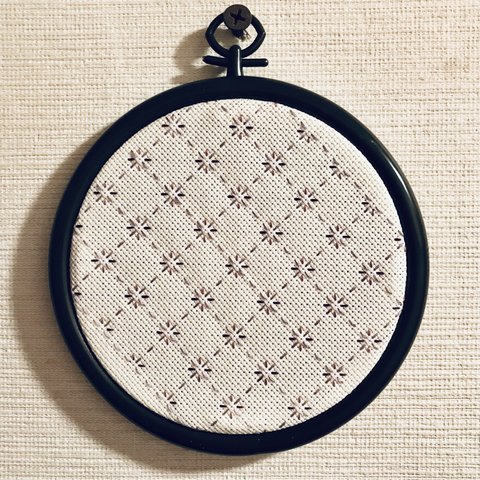 【オーダーメイド】ミニ額クロスステッチ刺繍