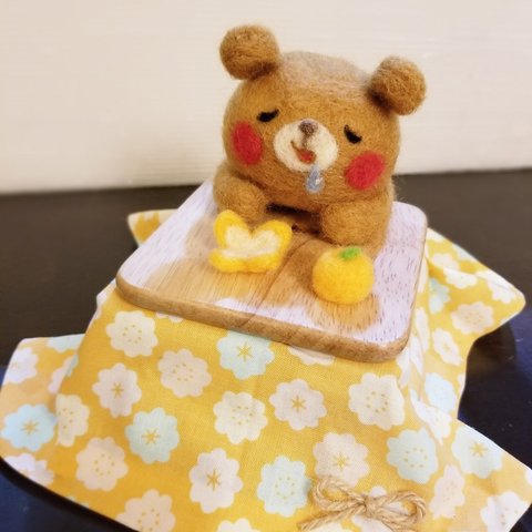 こたつで、うたたねくまさん🐻💤