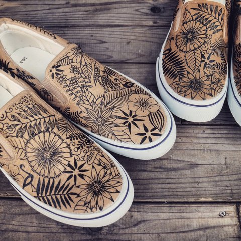  partita line liberty/men's slipon【受注製作】