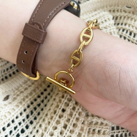 （SALE）gold chain bracelet