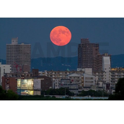 Super moon（2Lサイズ・2枚セット）