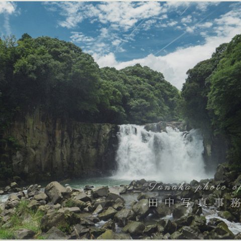 関之尾滝のある風景 LP0511