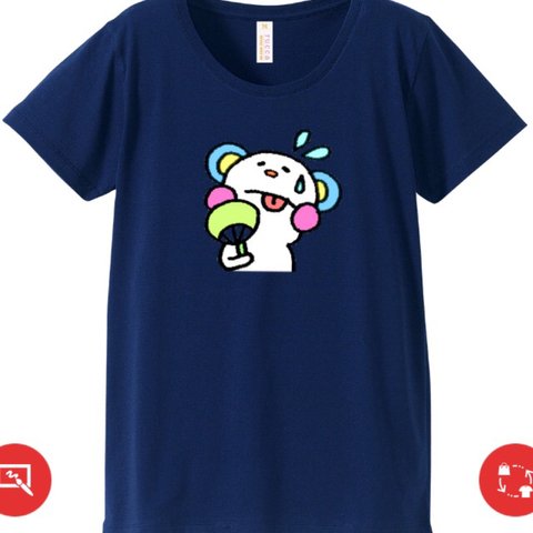 くぅまちゃんの暑い夏Tシャツ