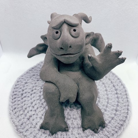 陶器人形 Baby Gargoyle～よぅ オブジェ ハロウィン