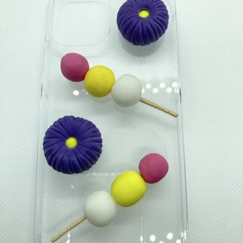 和菓子と団子のiPhoneケース