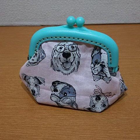 がま口財布 犬