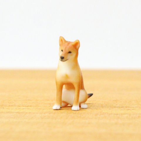 柴犬のフィギュア