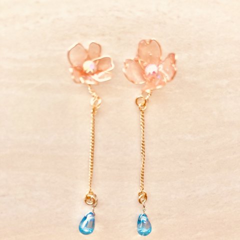 ピアス　秋のピアス