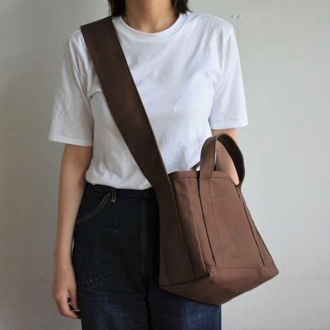 PARK SHOULDER TOTE BAG（コーヒー/ブラウン）