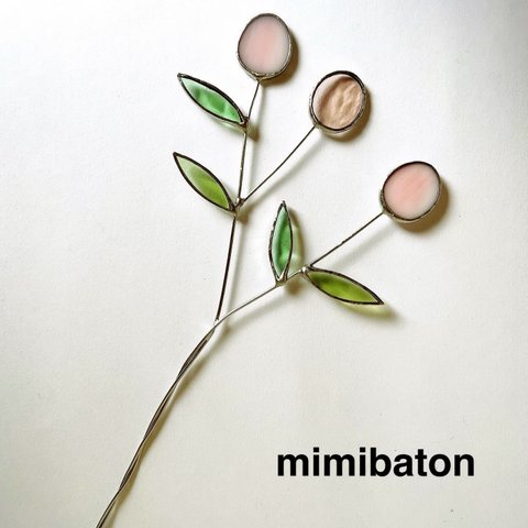 mimibaton＊ステンドグラスフラワー＊