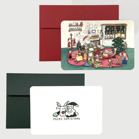 クリスマス カードセット ２種類