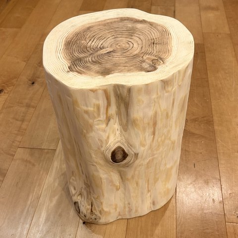 Sugi Wood Stool  No.293