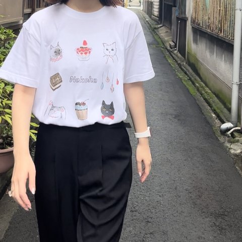 猫派！Tシャツ