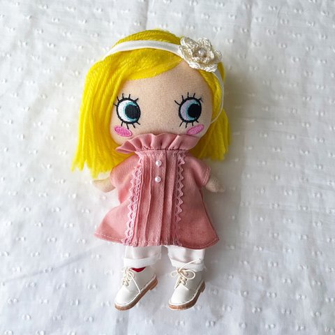 イーマリーちゃんサイズのお洋服　ピンクワンピースセット