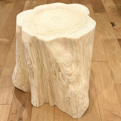 Hinoki Stool 【Flare】No.396