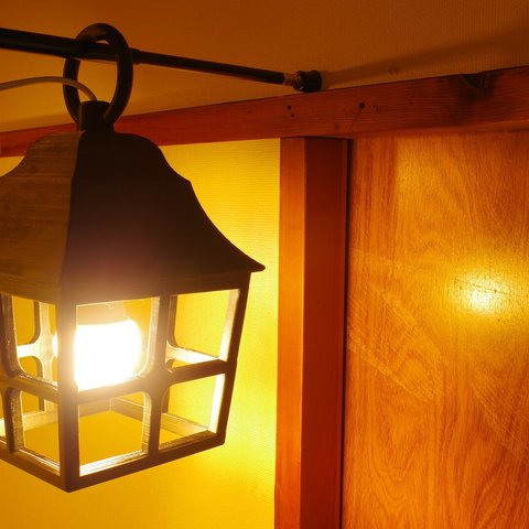 #29 アンティーク風ランプ(屋外ランプ)