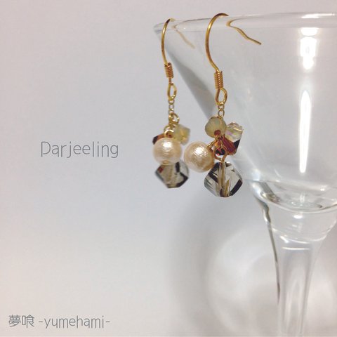 夢喰　『Darjeeling』　ピアス