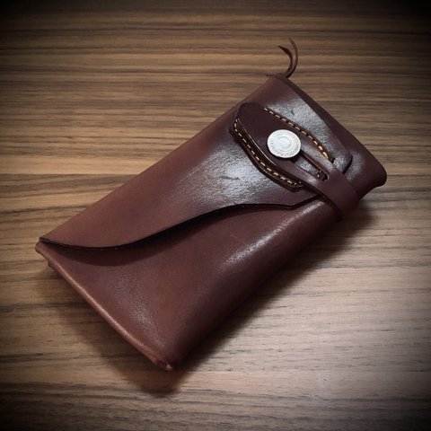 Sephirot  middle  wallet セフィロト brown ミドルウォレット　ベンズタイプ　brown