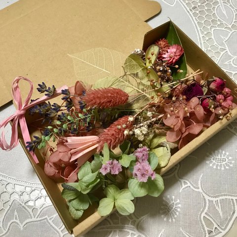 ローズ＊ドライフラワー  花材セット＊ハーバリウム 花材＊アロマワックスサシェ花材