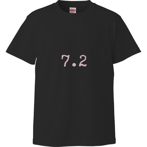 ユニセックスTシャツ【7月2日生まれ｜ブラック】カラーストロロジー (誕生色) バースデーカラー