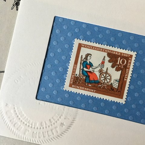 　ちいさなartmuseum　germany　stamp 