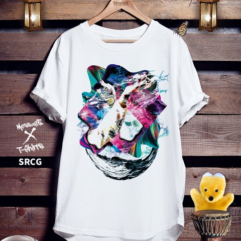 グラフィックアートTシャツ「SRCG」