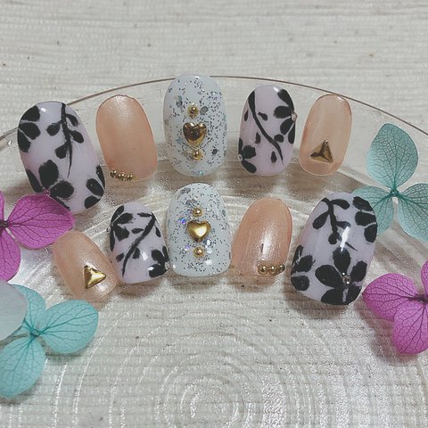 ✨new✨　お花ネイルアート🌸