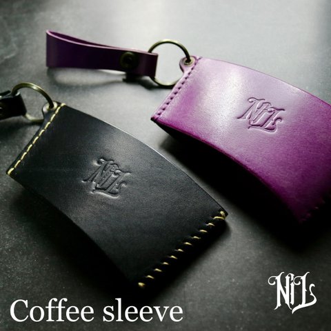 コーヒーレザースリーブ　(2 colors)  NiLco≒de