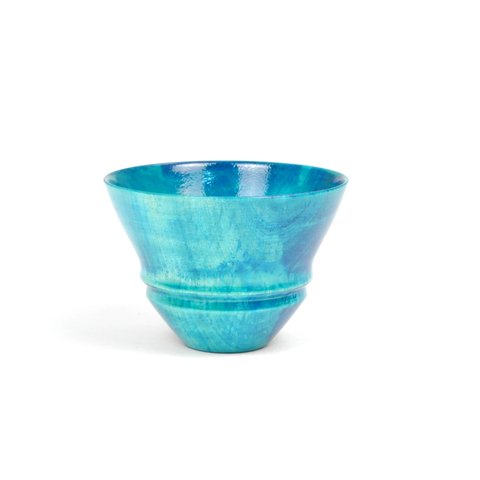 ■　SAKE CUP Colorful ブルー　ＳＲ-1184（１点物）
