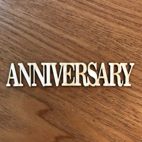 [ANNIVERSARY]タイトルチップボード小（3個入り）