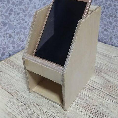 スマホウッドスピーカー