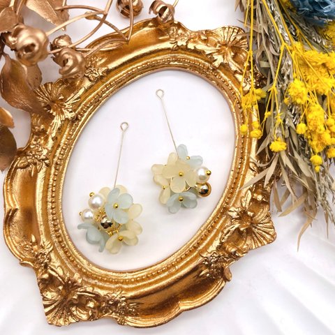 【oripp7888chmm】【２個】flower bouquet charm