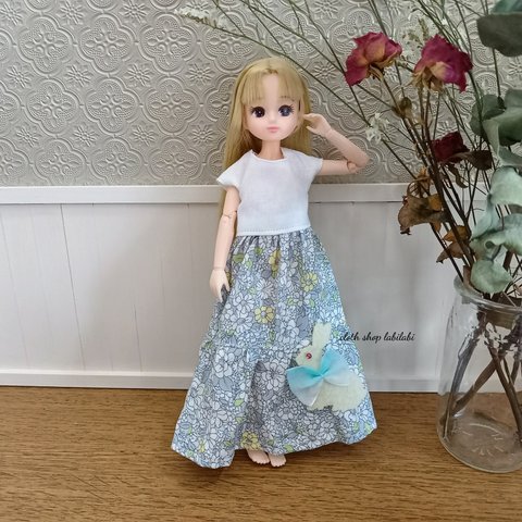 SALE 送料無料 ブライス ドール 服 ハンドメイド❁ワンピース❁