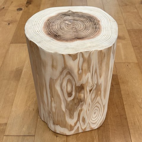 Sugi Wood Stool  No.318