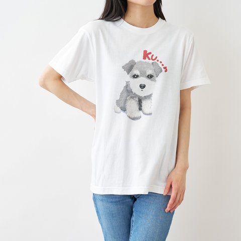  ミニチュアシュナウザーTシャツ