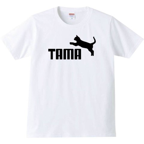 【送料無料】【新品】TAMA タマ Tシャツ パロディ おもしろ 白 キッズ 子供 サイズ プレゼント